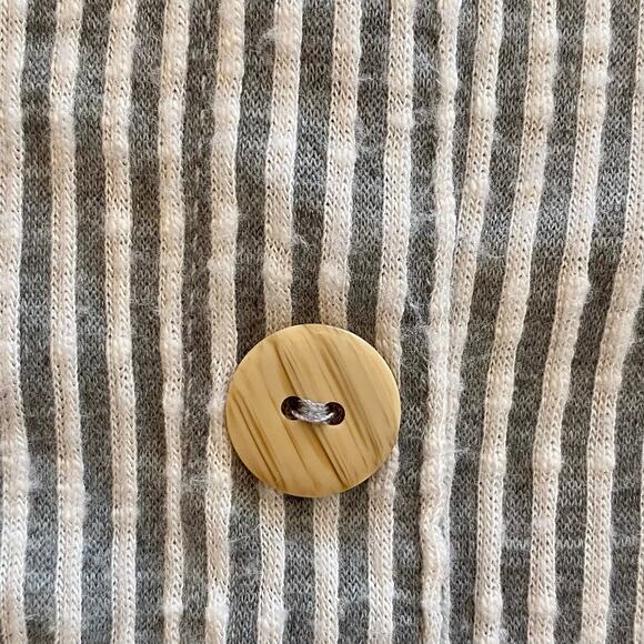 Caution To The Wind Striped Tank Top Front Tie Sleeveless Small - Picture 3 of 6